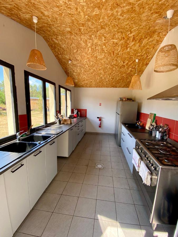 Camping La Kahute - Tente Lodge Au Coeur De La Foret Carcans Bagian luar foto