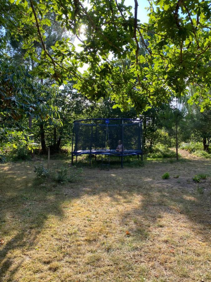 Camping La Kahute - Tente Lodge Au Coeur De La Foret Carcans Bagian luar foto